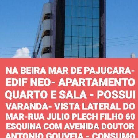 Na Beira Mar De Pajucara- Edif Neo- Apartamento Quarto E Sala- Tem Varanda - Vista Lateral Do Mar- Rua Julio Plech Filho 60 Esquina Com Avenida Doutor Antonio Gouveia - Consumo Eletrico E Pago No Ckeck-Out 1Kwh E 1,35 Reias Maceio  Luaran gambar